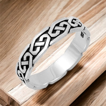 Silver Celtic Knot Ring