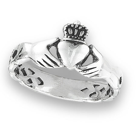 Sterling Silver Irish Claddagh Ring