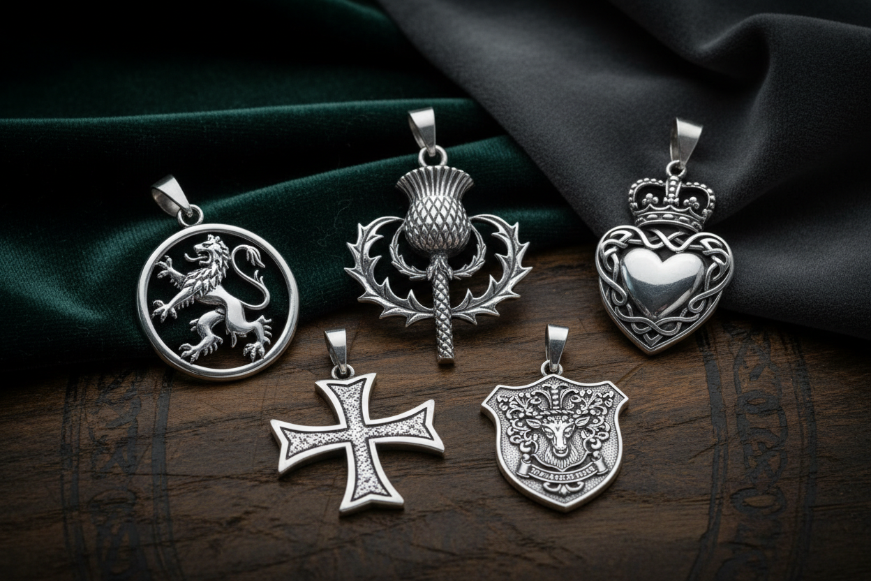 Silver Scottish Pendants
