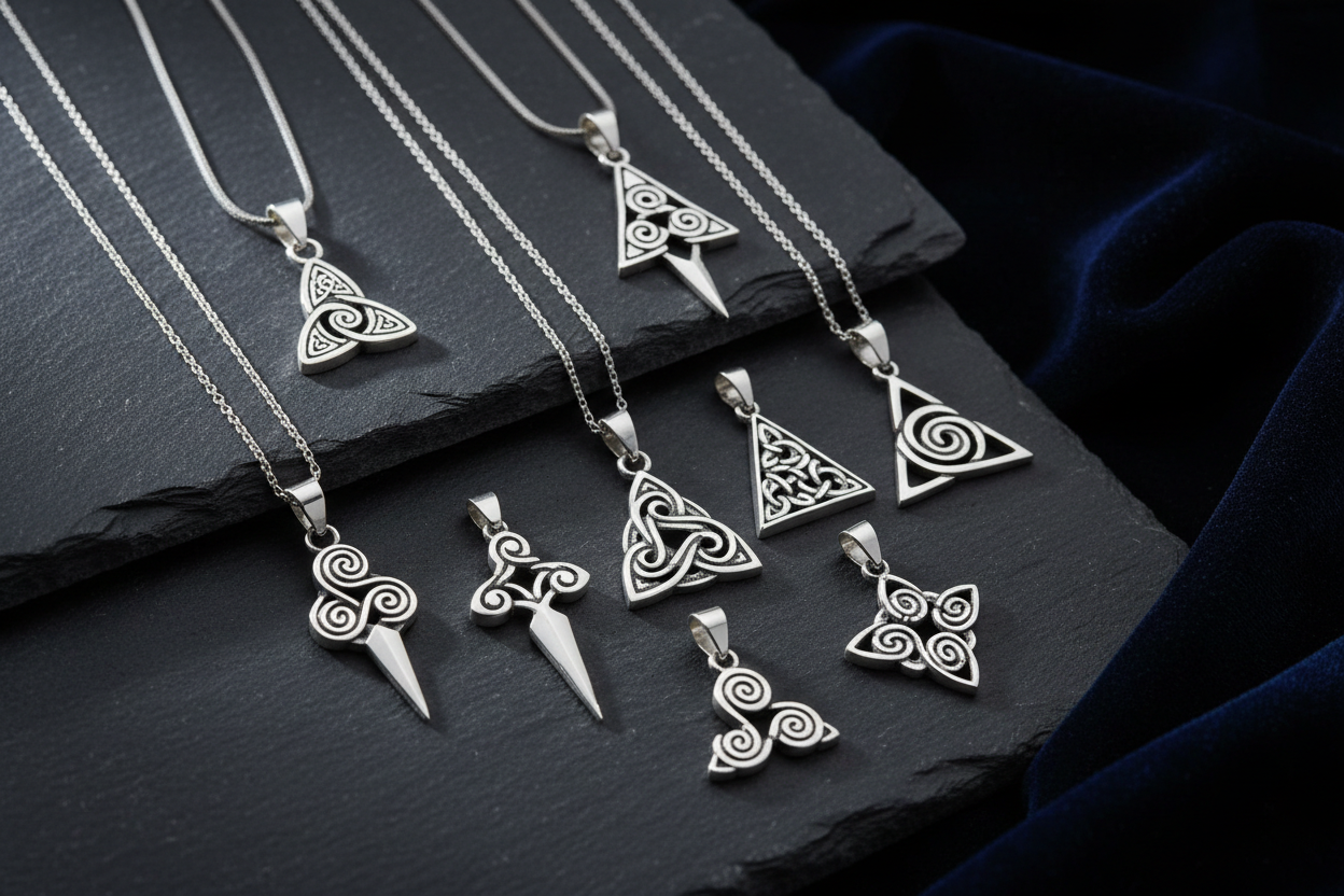 Silver Celtic Pendants