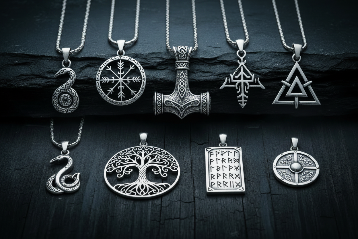 Silver Viking Pendants