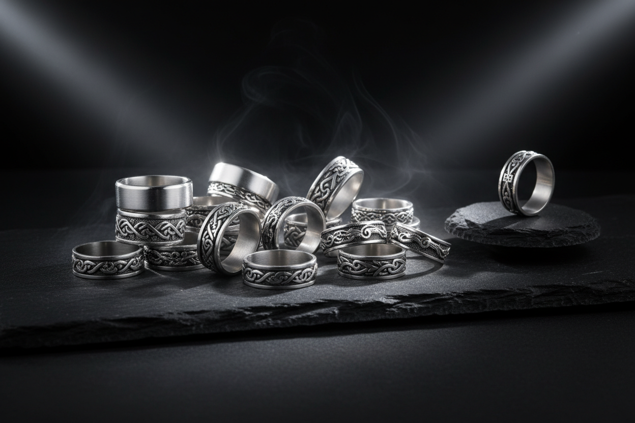 Stainless Steel Rings – Museum-Quality Historical Replica Jewelry ...