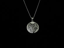 Handcast 925 Sterling Silver Norse Viking Celtic Wolf Rune Alphabet  Pendant + Free Chain