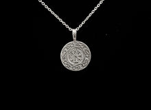 Large Handcast 925 Sterling Silver Norse Viking Compass Vegvisir Pendant Necklace + Free Chain