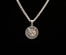 925 Sterling Silver Celtic Cat Pendant accented with Celtic Knotwork + Free Chain