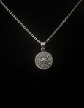 Handcast 925 Sterling Silver Norse Viking Compass Vegvisir Skull Pendant Necklace + Free Chain
