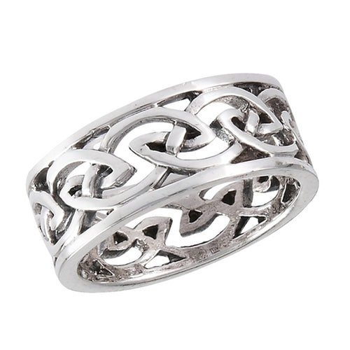 Silver Celtic Endless Knot Ring