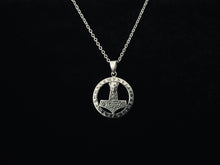 Handcast 925 Sterling Silver Viking Norse Thor's Hammer Mjolnir Pendant Necklace + Free Chain