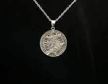 Handcast 925 Sterling Silver Norse Viking Celtic Raven Hugin and Munin Valknut Rune Alphabet Pendant Necklace