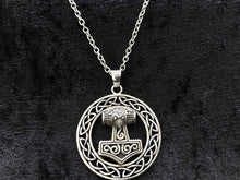 Handcast 925 Sterling Silver Viking Norse Thor's Hammer Mjolnir Pendant Necklace + Free Chain