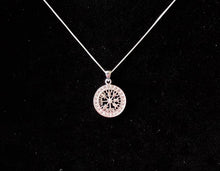 Handcast 925 Sterling Silver Norse Viking Compass Vegvisir Pendant Necklace + Free Chain