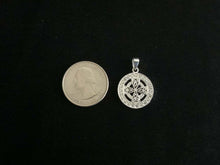 Handcast Sterling Silver Celtic Equal Sided Trinity Cross Pendant FREE Chain